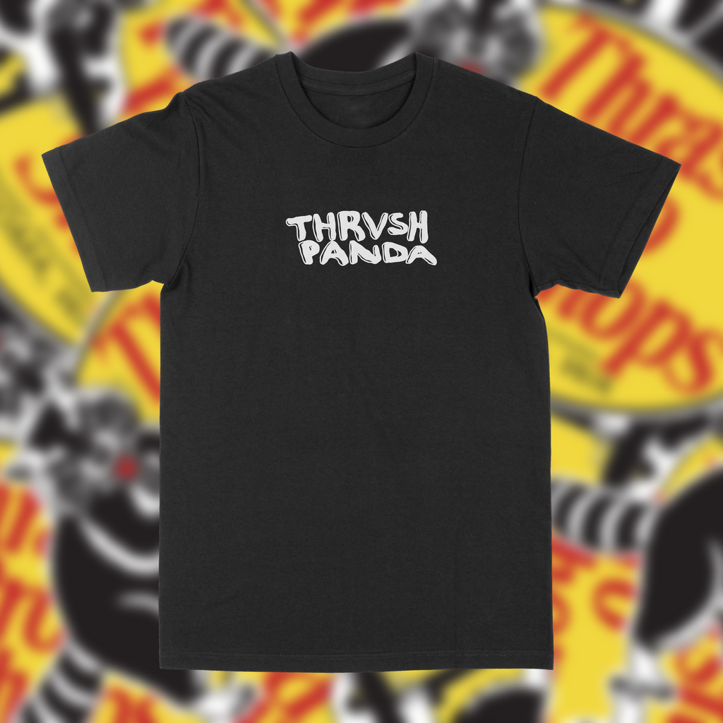 Thrash Panda Rigby Tee (BLACK)