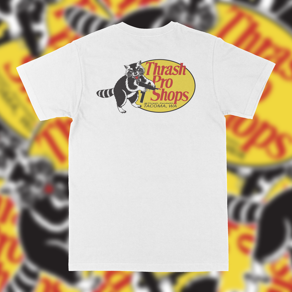 Thrash Pro Shops Minimalist Tee  (WHITE)